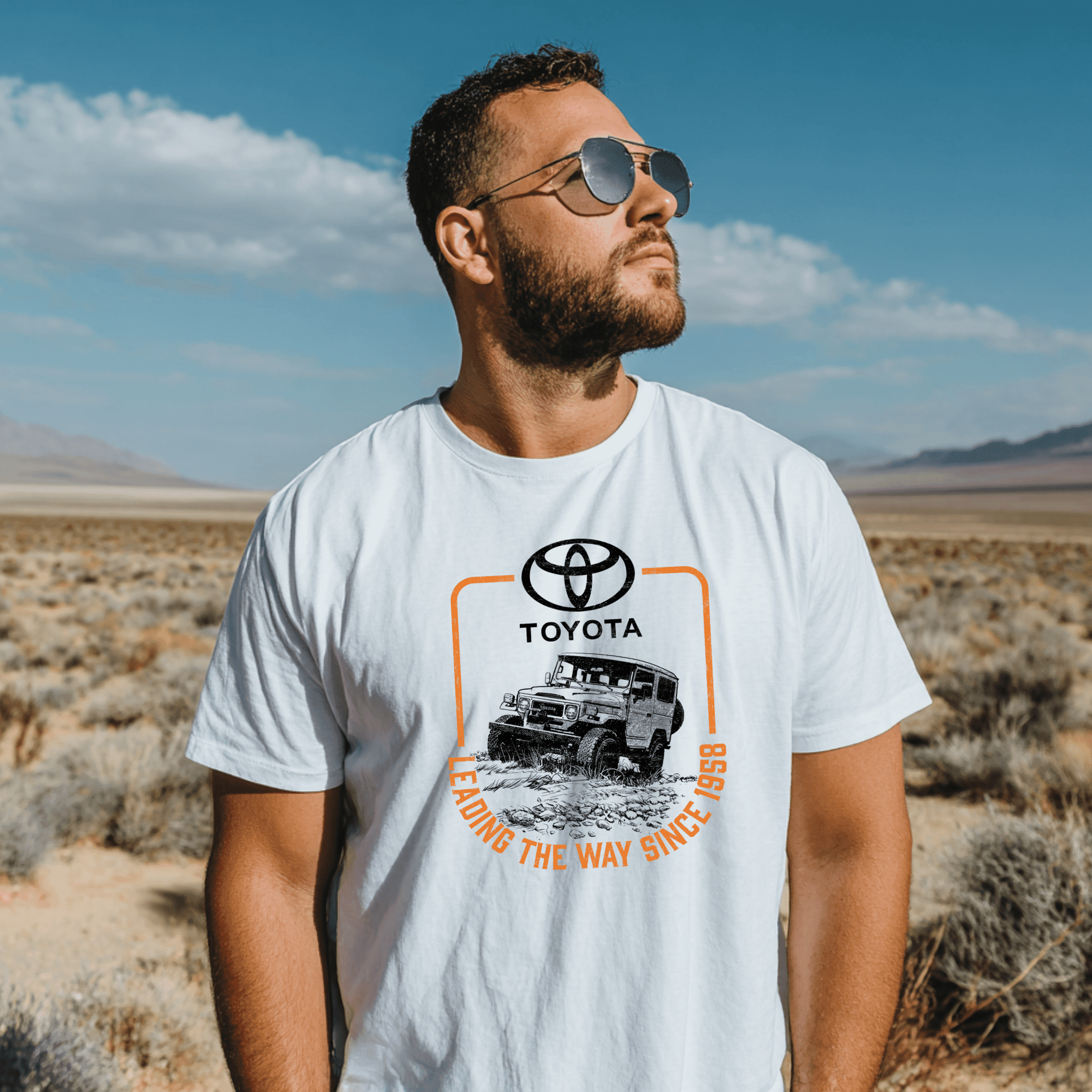 Toyota Men's Big and Tall Land Cruiser Since 1958 T-shirt