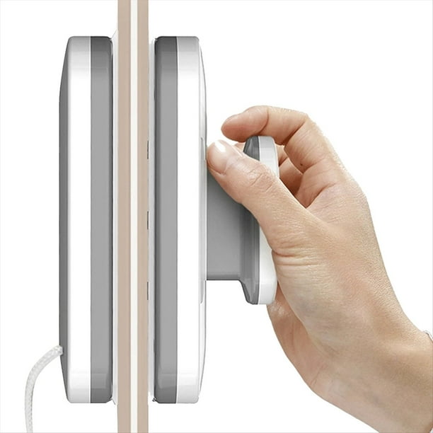 Cepillo de Limpieza de Ventanas Magnético, Limpiaparabrisas de Doble Cara, Cepillo para Ventanas de Vidrio, Herramientas de Limpieza para el Hogar, Adecuado para Vidrio de 8-15 mm