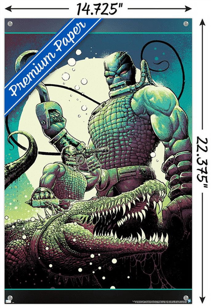 G.I. Joe - Croc Master Wall Poster with Pushpins, 14.725" x 22.375"