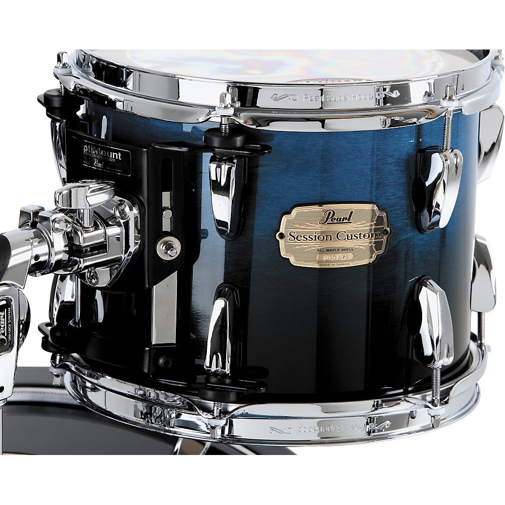 Pearl SMX-924HP 4-Piece Shell Pack Drum Set Marine Blue Fade