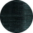 thumbnail image 1 of Ahgly Company Indoor Round Abstract Black Abstract Area Rugs, 8' Round, 1 of 6