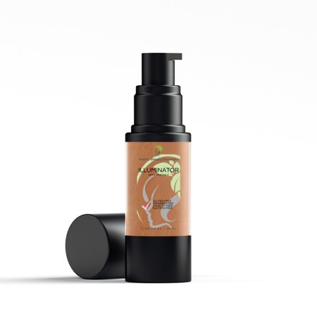 Viaglamour – Face Gold Illuminator, Sheer Cream liquid - The Ultimate Face glow Highlighter