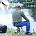 thumbnail image 5 of Portable Camping Seat, Folding Camping Stool, Folding Camping Stool, Mini Portable Folding Chair, Small Aluminum Camping Chair for Travel, Hiking, Fis, 5 of 5