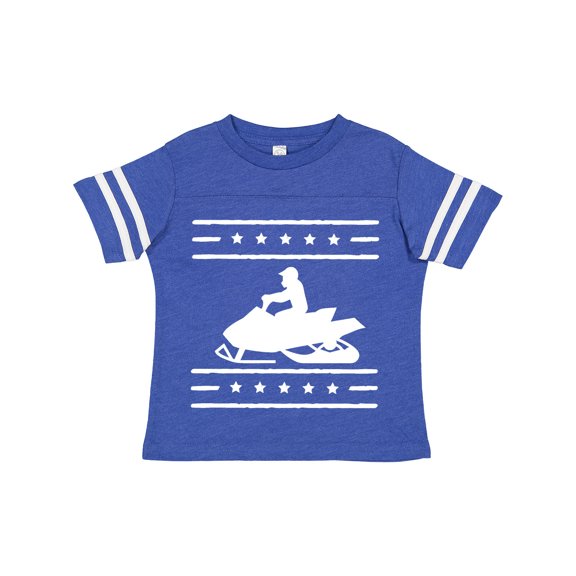 Inktastic Snowmobile Gift Silhouette Boys or Girls Toddler T-Shirt