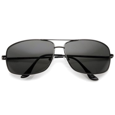 Porsche Design P8478B Sunglasses - Light Gunmetal Titanium Aviator With 2 Interchangeable Lenses