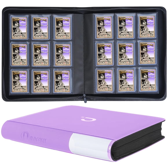 Top Loader Binder D DACCKIT tiene capacidad para 288 cartas para intercambiar