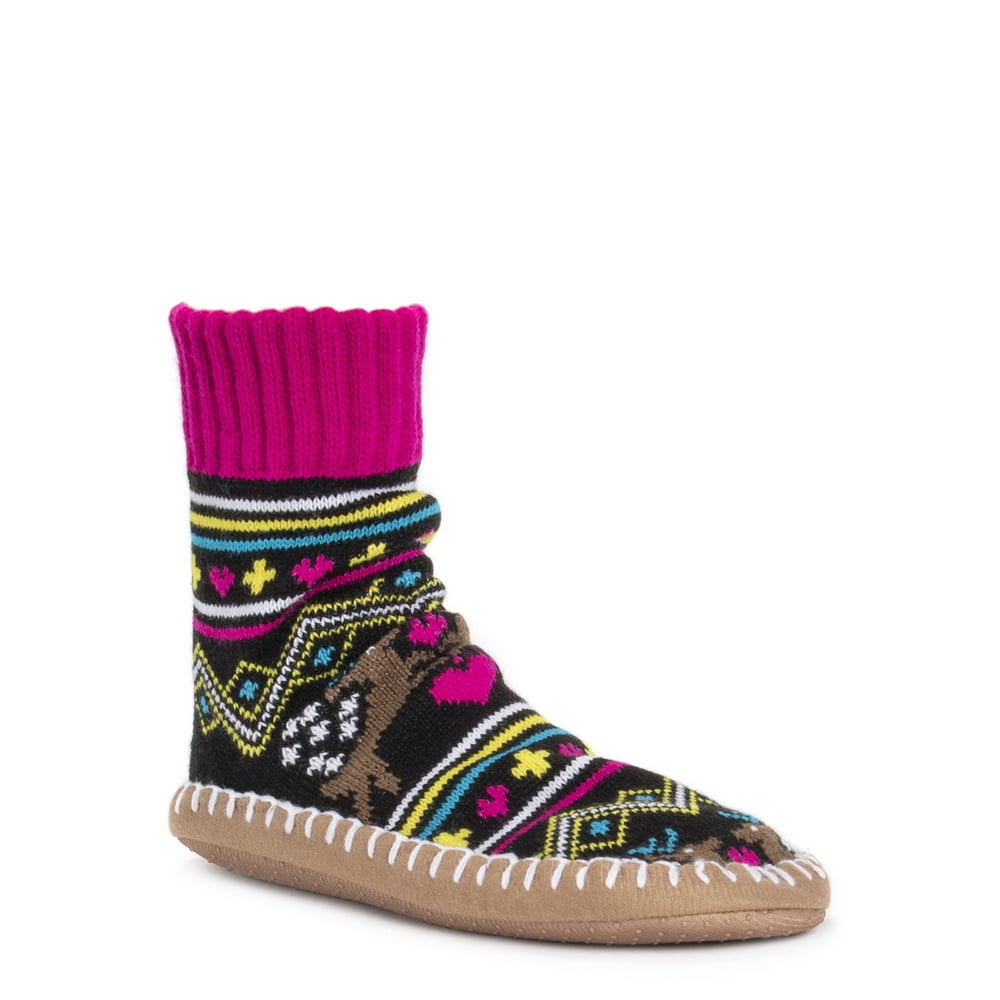 Muk Luks Women's Short Slipper Socks