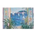 thumbnail image 7 of Yayeee Bath Rug for Bathroom Floor Non Slip Rectangle Fluffy Soft Absorbent Mat, 16"x24", Seaside Door, 7 of 7