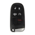 thumbnail image 3 of KarParts360 For Ram 1500 2016 2017 2018 Keyless Entry Transmitter Cover | Plastic, Metal, Rubber | Black | 5 Buttons | Replacement For 68159657AG, 3 of 5