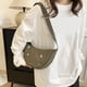 thumbnail image 5 of Bolso Hobo Sling para mujer bolso cruzado de nailon con bordado de dibujos animados bolso de media luna para mujer, 5 of 9