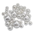 thumbnail image 5 of 750 Floating White Pearls- Large Sizes- Fills 10 Gallons of The Floating Transparent Water Gels for Your Vases- with Pre-Measured Prep Bags- and 30 Warm White Submersible Lights Strings, 5 of 7