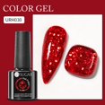 thumbnail image 1 of UR SUGAR 7ml Brillo reflectante Goma Base Gel Esmalte de uñas Botella de vidrio Lentejuelas brillantes Soak Off Gel UV para manicura Dengxun unisex, 1 of 2