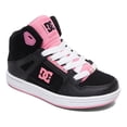 thumbnail image 2 of DC Unisex-Child Pure High-top Girls Skate Shoe  BLACK/PINK, 2 of 5