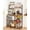 35*60", variant on Ataujin Kitchen Bakers Rack with Storage, 6-Tier Bakers Rack with Power Outlet, Microwave Stand with Storage, Coffee Bar Station with 2 AC Outlets, USB & Type-c Ports, 6 Hooks