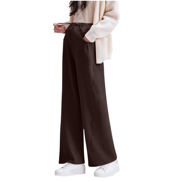Pantalones de Cintura Elástica de la Maternidad de Color Sólido Pantalones Largos con Soporte Abdominal, Ropa Exterior Cómoda No Apretada