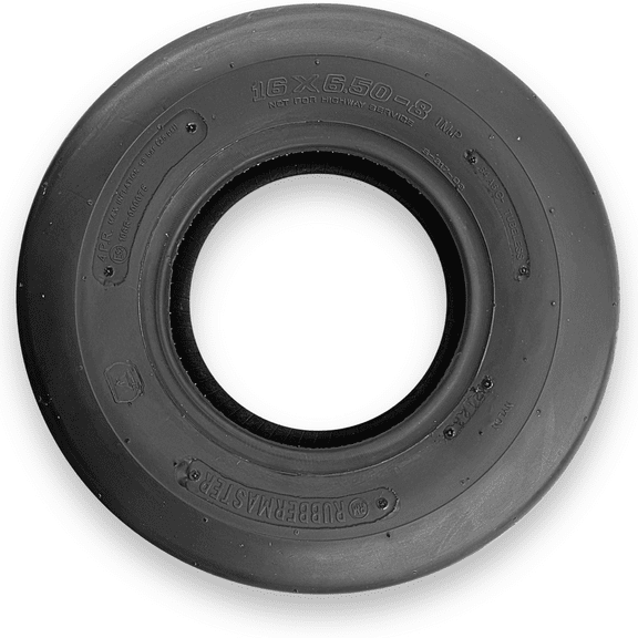 RubberMaster 16x6.50-8 Rib 4 Ply Tubeless