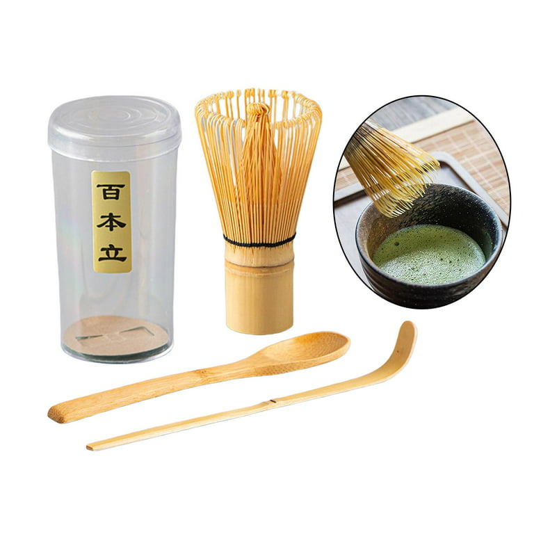  Matcha Green Tea Whisk Bamboo Tea Whisk Chasen Preparing Matcha  Powder Brush Tool Tea Traditional Scoop(54 Prongs) : Home & Kitchen