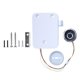 thumbnail image 1 of Cerradura de cajón con huella dactilar, carga USB, cerradura de huella dactilar electrónica inteligente biométrica Blanco, 1 of 9