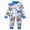 A107-White, variant on Boys Pajamas Set Long Sleeve Sleepwear Pajama Set For Big Boys,Nightwear 6-12 Months 12-24 Months 2t 3t 4t 5t 6t 7t 8t 9t Children(Dark Blue,3-4 Years)