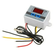 Teissuly XH-W3001 DC 110V-220V 1500W 10A Microcomputer Digital Temperature Controller Digital Display Thermostat Control Switch and NTC 10K Thermistor Sensors Digital Temperature Probe