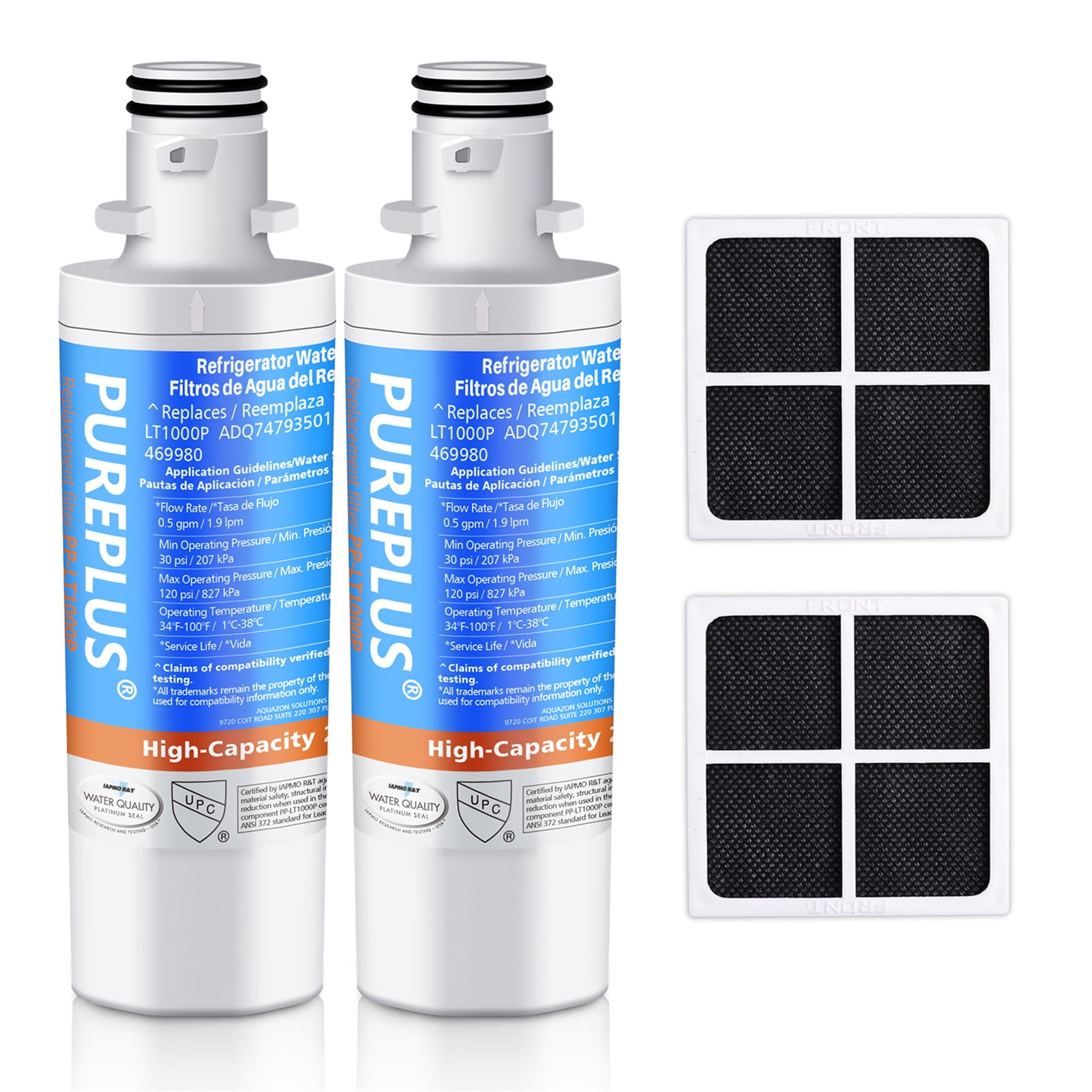 PUREPLUS ADQ747935 Replacement for LG LT1000P LT1000 Kenmore Elite 9980