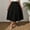 Black, variant on Qulqfy Womens Summer Maxi A-Line Long Skirts Layered Ruched Flowy Plus Size Black Skirt 2XL