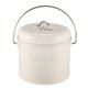 thumbnail image 1 of Contenedor de abono de 3 l - Contenedor de abono de cocina de acero inoxidable - Compostador de cocina para residuos de alimentos - Filtro de carbón, 1 of 5