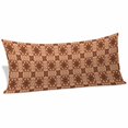 thumbnail image 2 of Orange Brown Flowers Body Pillow Covers 20"x60", Farmhouse Retro Abstract Floral Soft Brushed Microfiber Breathable Throw Pillow Covers, Pillowcase with Zipper for Couch Sofa Bedroom Living Room, 2 of 9