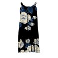 thumbnail image 4 of Vestido de verano para mujer, estampado, sin mangas, con escote redondo, sexy, informal, fluido, para la playa OAVQHLG3B Store  lin121212, 4 of 4