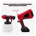 thumbnail image 4 of 1000mL Electric Paint Gun Spray Gun High Power Electric Paint Sprayer Flow Control with 3 Nozzle For 18V Battery ,Ruggedly Built, 4 of 6
