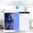 thumbnail image 3 of Rupoun GSM Wireless Home Security Smart Alarm System SOS Burglar Fire Gas Alert Sensor with 120dB Wired Siren Motion Detector Remote Control for Residential Commercial Safety (13.78 in / 35 cm), 3 of 9