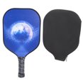 thumbnail image 1 of Paleta de pickleball con superficie de fibra de vidrio, núcleo de PP, peso ligero y agarre cómodo, 1 of 8