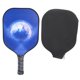 thumbnail image 1 of Paleta de pickleball con superficie de fibra de vidrio, núcleo de PP, peso ligero y agarre cómodo, 1 of 8