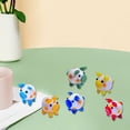 thumbnail image 6 of WINDLAND Colorful Glass Pig Miniature Figurine Crystal Ornament for Artistics Home Decoration and Special Gift Giving, 6 of 11