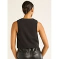thumbnail image 3 of Scoop Women's Ultimate Crepe Tailored Vest, Sizes XS-XXL, 3 of 5