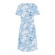 thumbnail image 5 of Vestido Corto de Verano Moda Gradiente Corto de Manga en V Cuello Vestido Casual, Poliéster Ligero de Verano, Lavado de Manos, 5 of 7