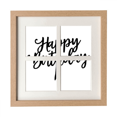 thumbnail image 1 of Happy Birthday Presents Best Wishes Frame Wall Tabletop Display 4 Openings Picture, 1 of 3