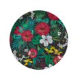 thumbnail image 3 of Bambou Noyer Floral Assiette 20 cm, Ensemble de 4, 3 of 4