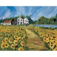 thumbnail image 3 of Cruysberg, Marijke 24x20 Black Modern Framed Museum Art Print Titled - View at the malthouse, 3 of 5