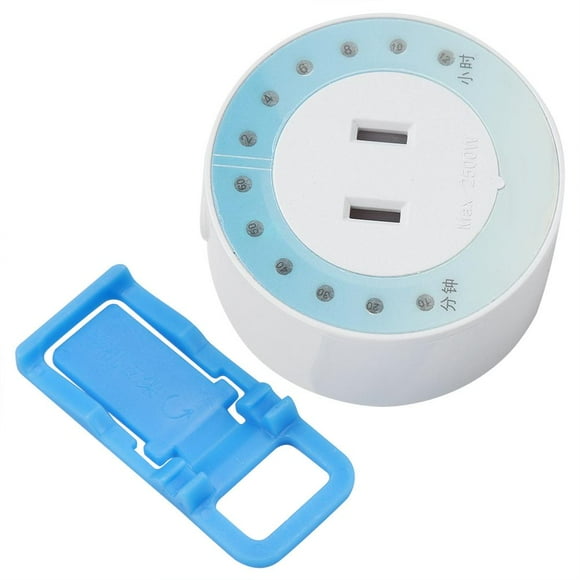 Rdeghly Mini Outlet Timer for Phone Ipad Household Electric Appliances Charger US Plug 110V-220V, Outlet Phone Timer, Outlet Timer