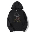 thumbnail image 1 of Mickey Mouse Line Pop Unisex Hoodie Cartoon Fashion Couple Oversized Sweatshirt Tops Spring Autumn Pullover, 1 of 7