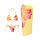 thumbnail image 2 of Trajes de Baño de Mujer con Pantalones Cortos Dos Piezas Impreso Conjunto Largo Torso Tanque Desmontable Sostén Acolchado para la Fiesta de la Piscina de la Playa, 2 of 6