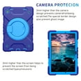 thumbnail image 4 of Dteck Case for Samsung Galaxy Tab A8 10.5 Inch 2022,Shockproof Cover with 360 Rotating Handle Kickstand Shoulder Strap Heavy Duty Case for Samsung Galaxy Tab A8 10.5" X200/X205/X207,Navy, 4 of 9