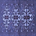thumbnail image 1 of Ahgly Company Indoor Square Persian Blue Traditional Area Rugs, 5' Square, 1 of 4
