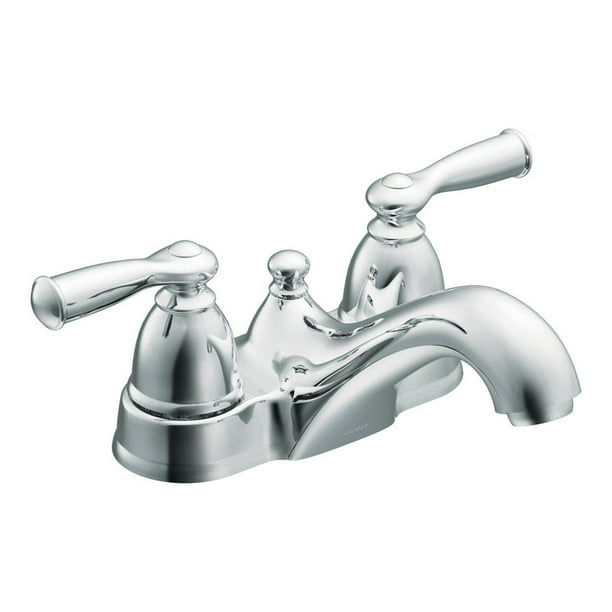 Two Handle Lavatory Faucet 4 In Chrome