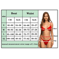 thumbnail image 2 of Bikini de para Mujer Conjunto de Polka Dot Leaves Traje de baño con Estampado de Cuadros Traje de baño de Playa de Verano JadeP Conjunto de Bikini de dos piezas para mujer, 2 of 8