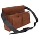 thumbnail image 3 of Bolsa para clavos, organizador de herramientas para cinturón, bolsa multibolsillo, gruesa, para herramientas de carpintero Marrón L, 3 of 9