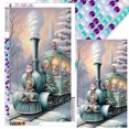 thumbnail image 1 of 5D DIY Tren Nieve Del Arte Artesanal 40x70cm, 1 of 9
