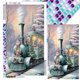 thumbnail image 1 of (NH4266) Serie Coches Tren Nieve Con Diamantes Redondos Pintura Diamantes Resina 40*70CM, 1 of 9