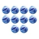 thumbnail image 4 of 10 pelotas de entrenamiento de golf, pelotas de golf, pelotas de práctica de golf ligeras, para interiores azul y blanco, 4 of 9